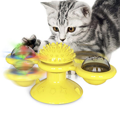 Turning Windmill Cat toys