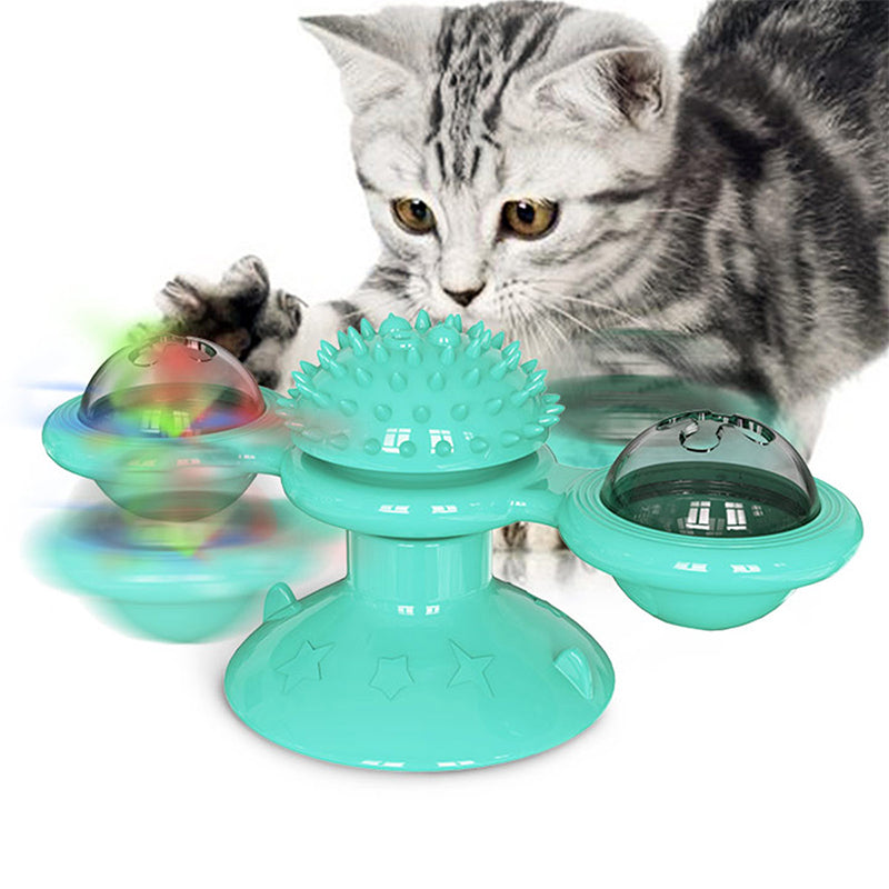 Turning Windmill Cat toys